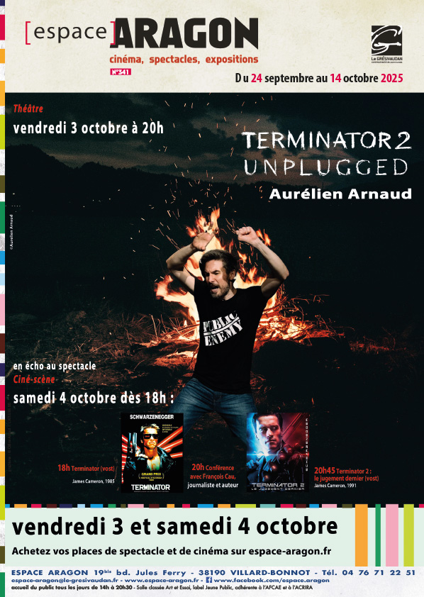 Espace - ️ Le nouveau programme de l'espace Aragon, du 24 septembre au ...