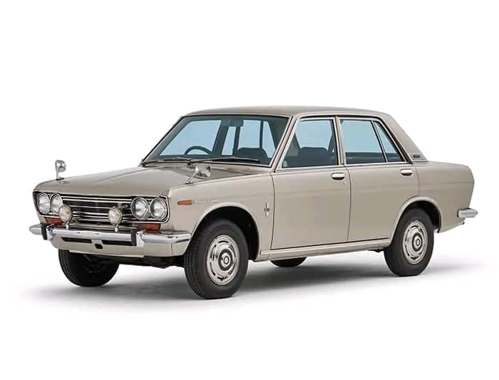 50 year old Nissan/Datsun 510 Bluebird 1600 SSS coupe. It's very