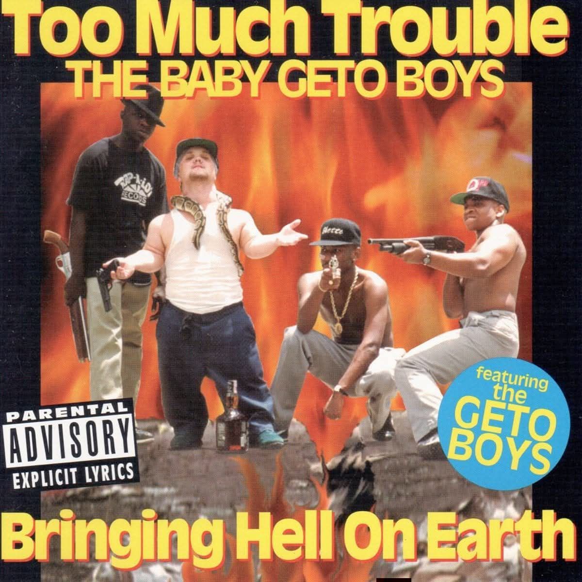 Too Much Trouble's 1992 album on Rap-A-Lot Records