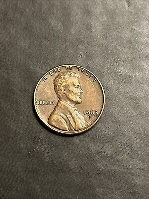 1963-D Lincoln Memorial penny