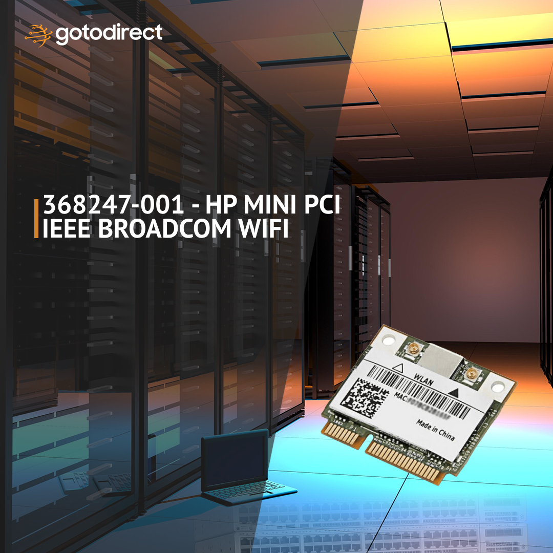 Goto - 368247-001 - HP Mini PCI IEEE Broadcom WiFi 802.11G Wireless LAN ...