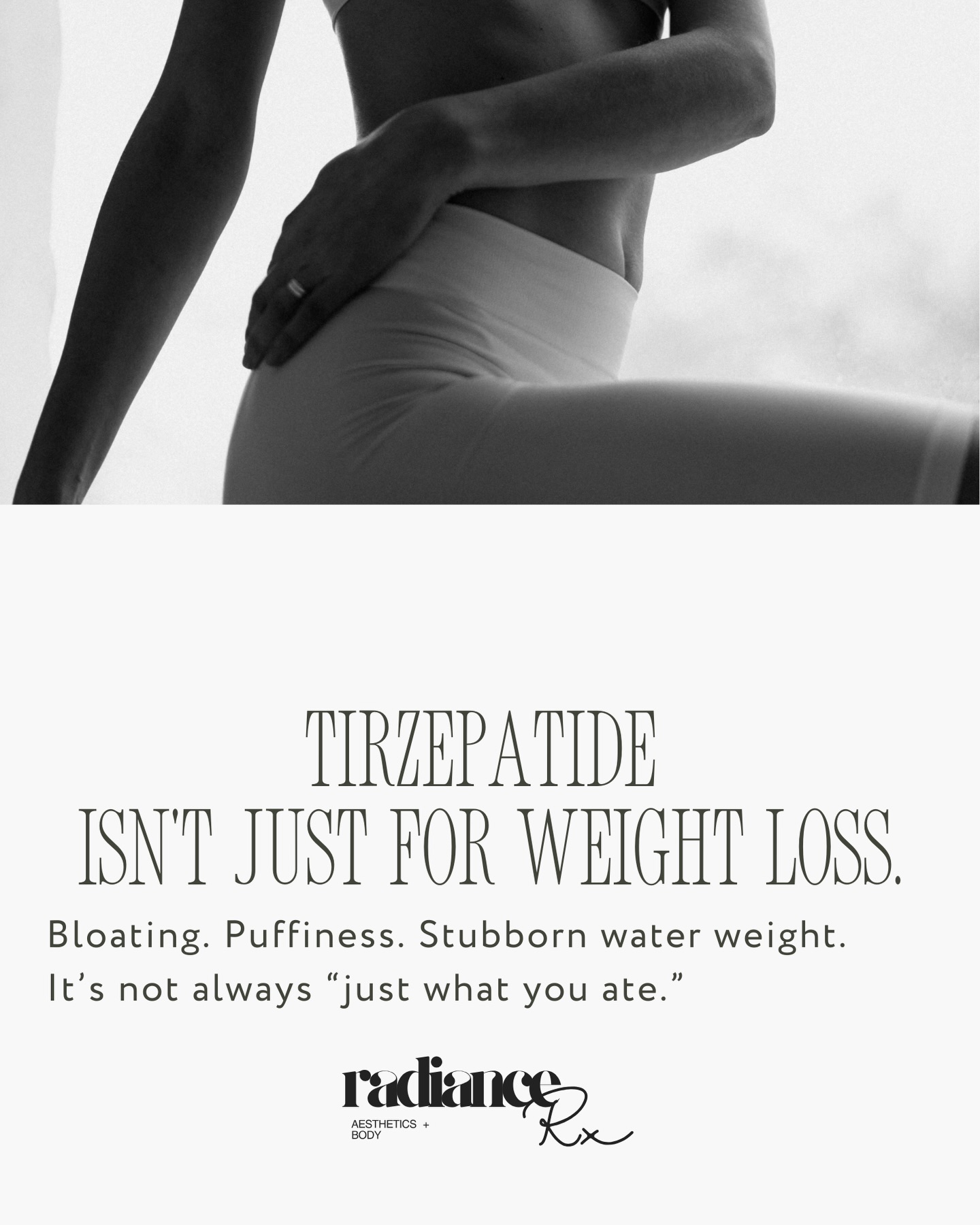 Struggling with bloating, inflammation, or stubborn water weight — even when you're “doing everything right”? Tirzepatide isn't just about appetite or the number on the scale. For many people, it supports metabolic