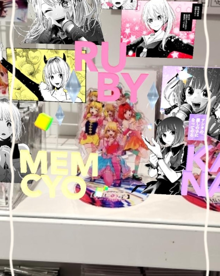 MANGA - ♡商品介紹♡AR立牌內有張使用說明，只要掃QR扣進去特製網站開啟相機，對準立牌，就有一段特別的動畫演出喔！ ⭐️⭐️⭐️⭐️⭐ ...