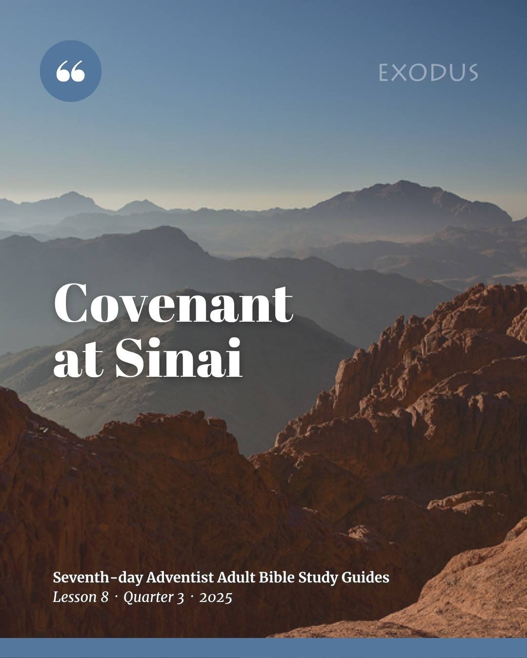 Sabbath School Lesson Discussion for Adventists | 𝕃𝕖𝕤𝕤𝕠𝕟 8: ℂ𝕠𝕧𝕖𝕟𝕒𝕟𝕥 𝕒𝕥 ...