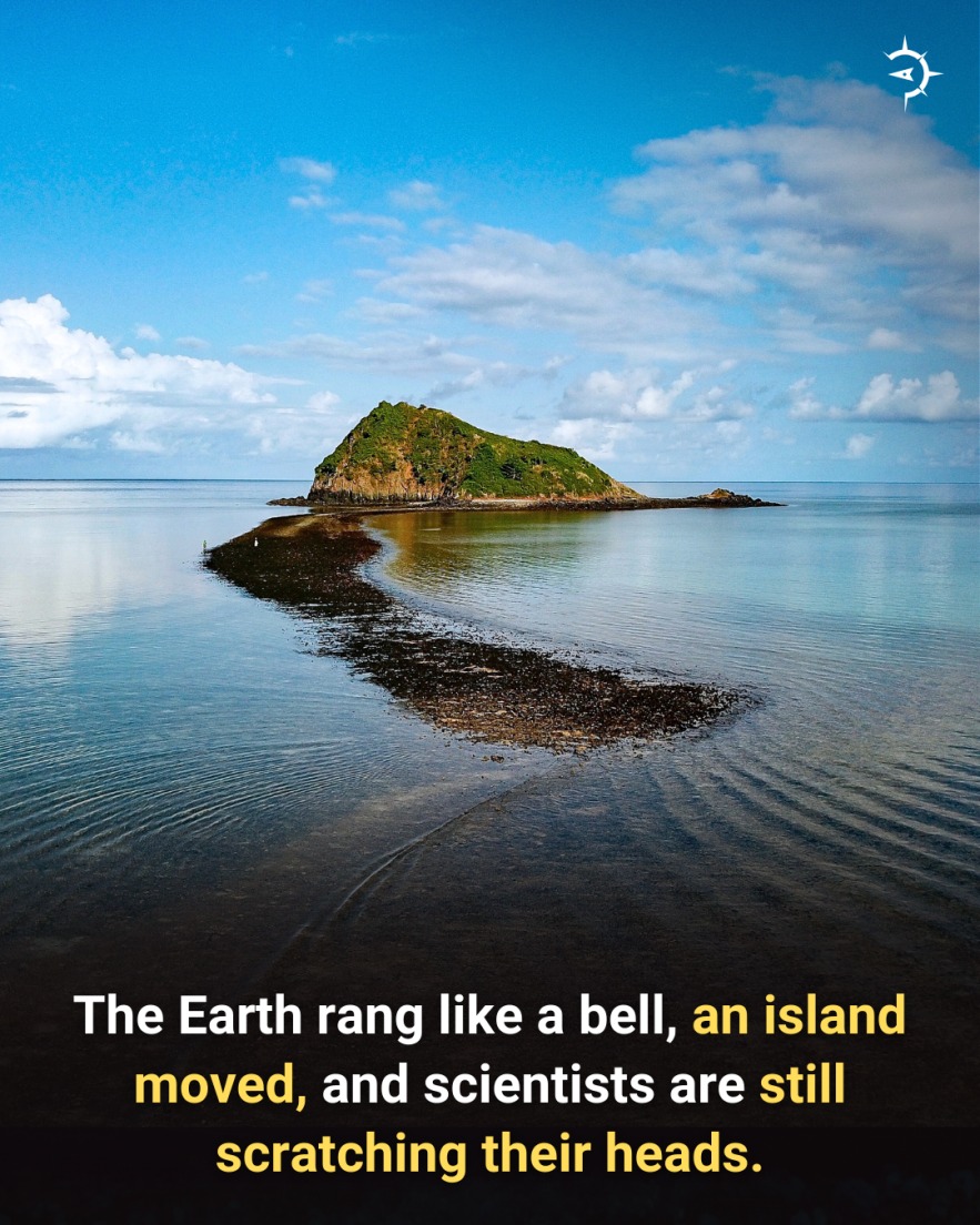 Atlas - The Earth rang like a bell, an island moved, and scientists are ...