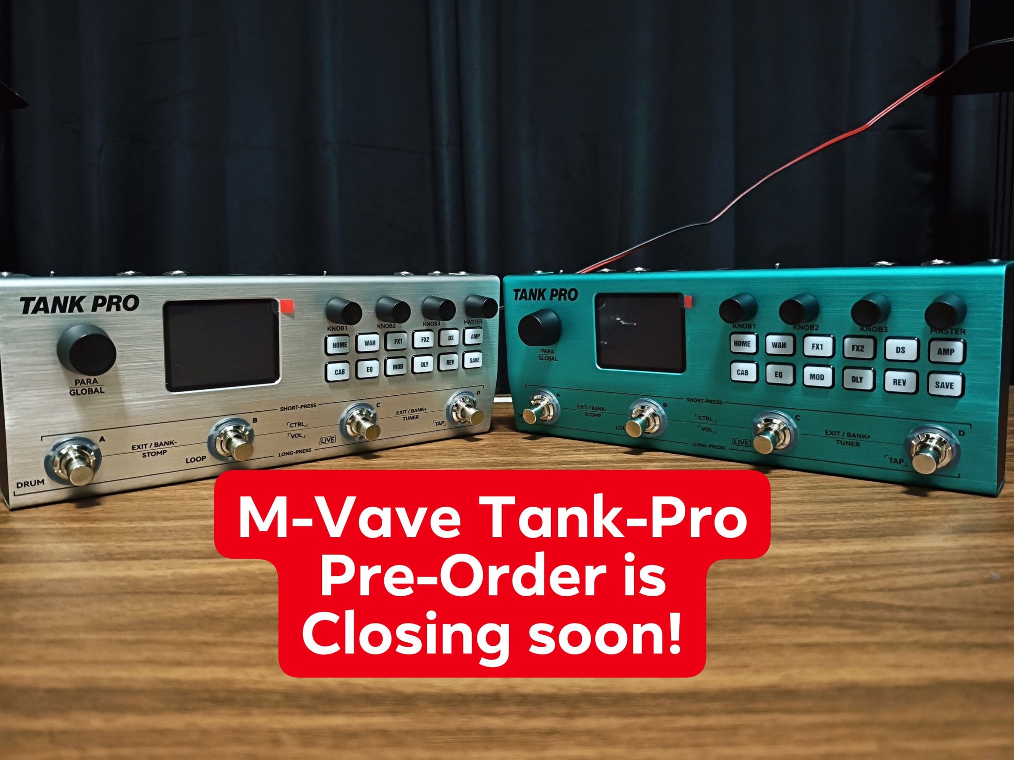 日本未発売 】M-VAVE TANK PRO 120プリセット 90アンプ