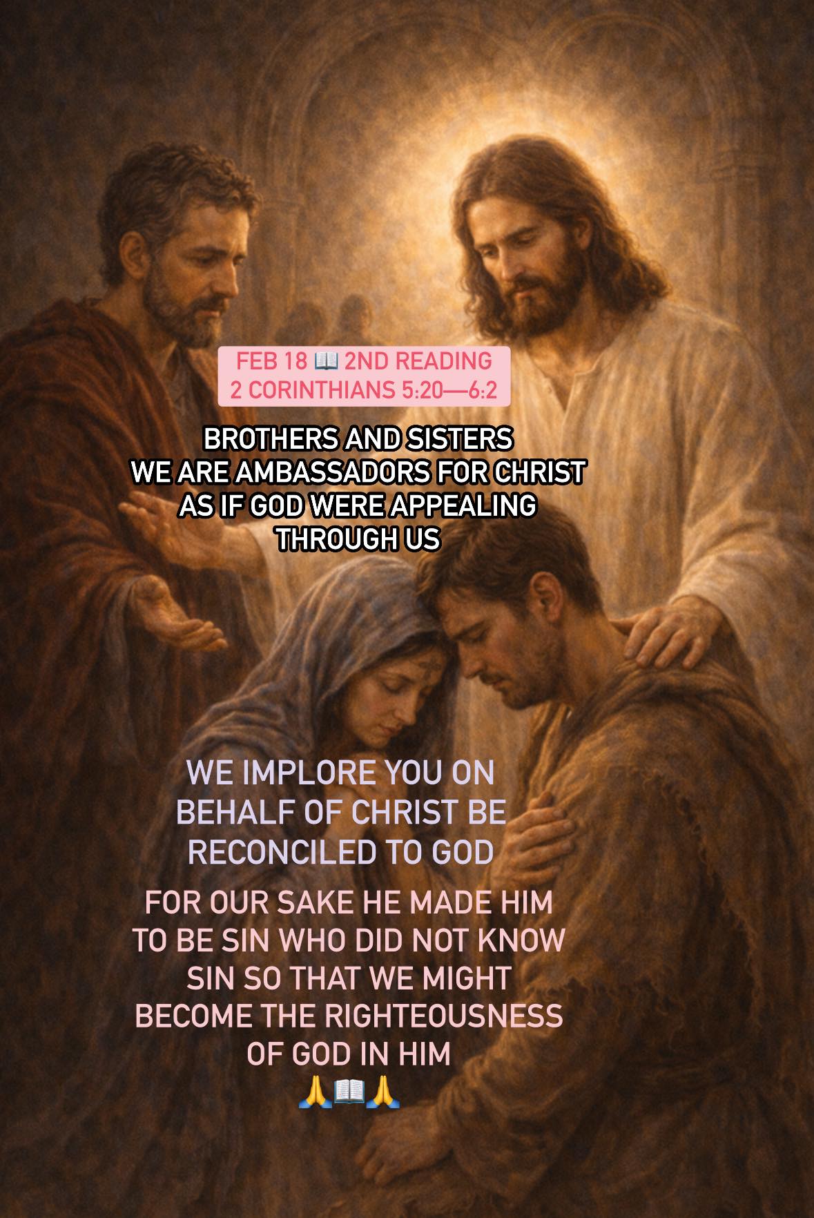 📘 2nd Readings for Feb 18... - Catholic Daily Mass Readings | Facebook