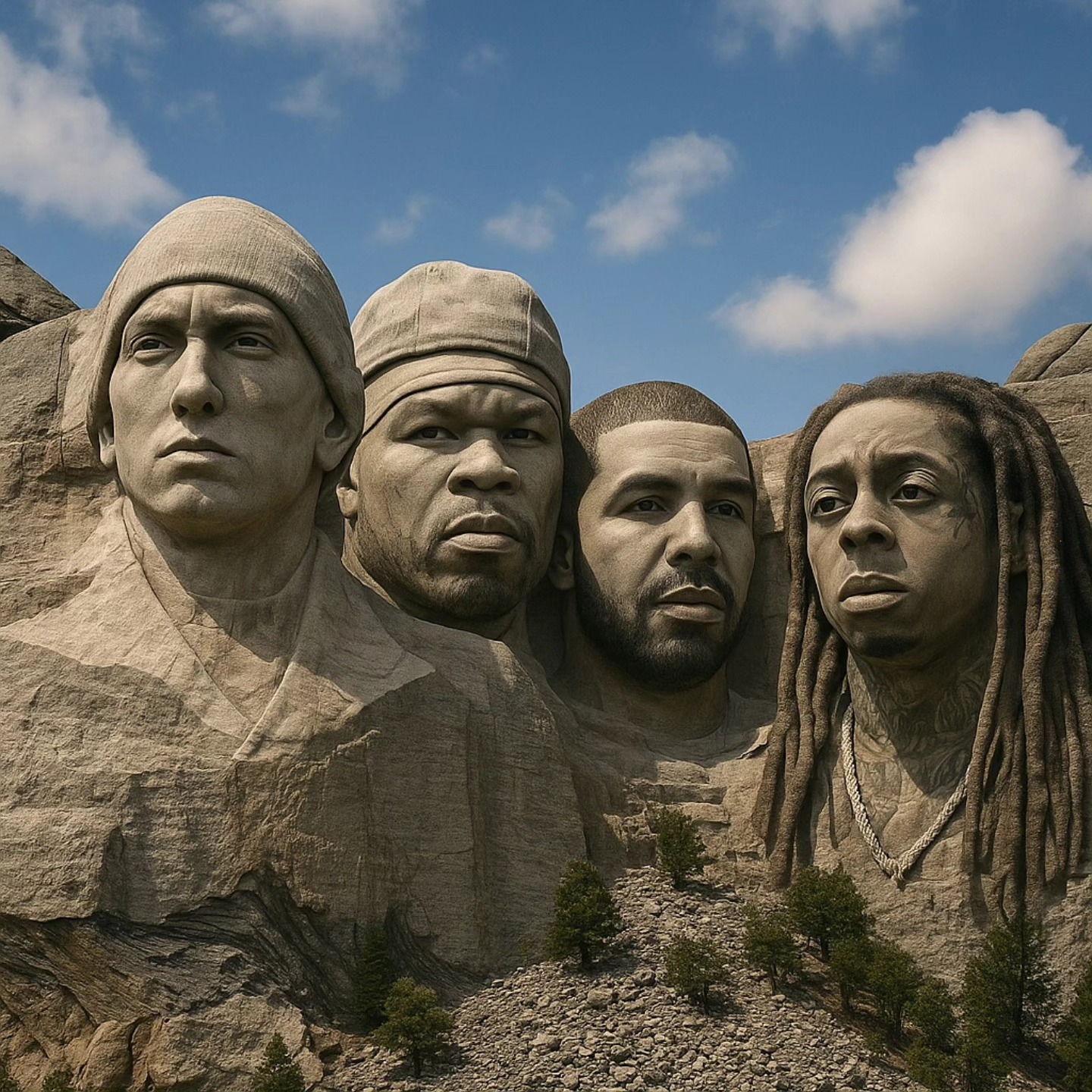 Hi - The Mount Rushmore of First Week Hip-Hop Sales: 1. @eminem “The ...