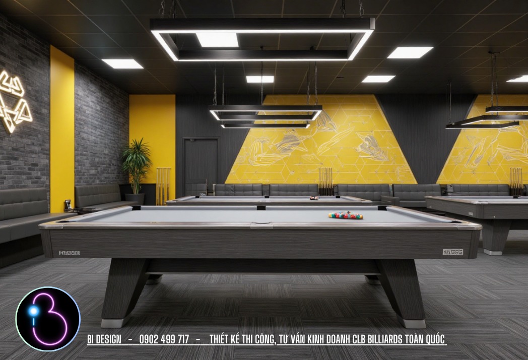 BI Design - Thiết kế thi công, tư vấn kinh doanh CLB Billiards toàn ...