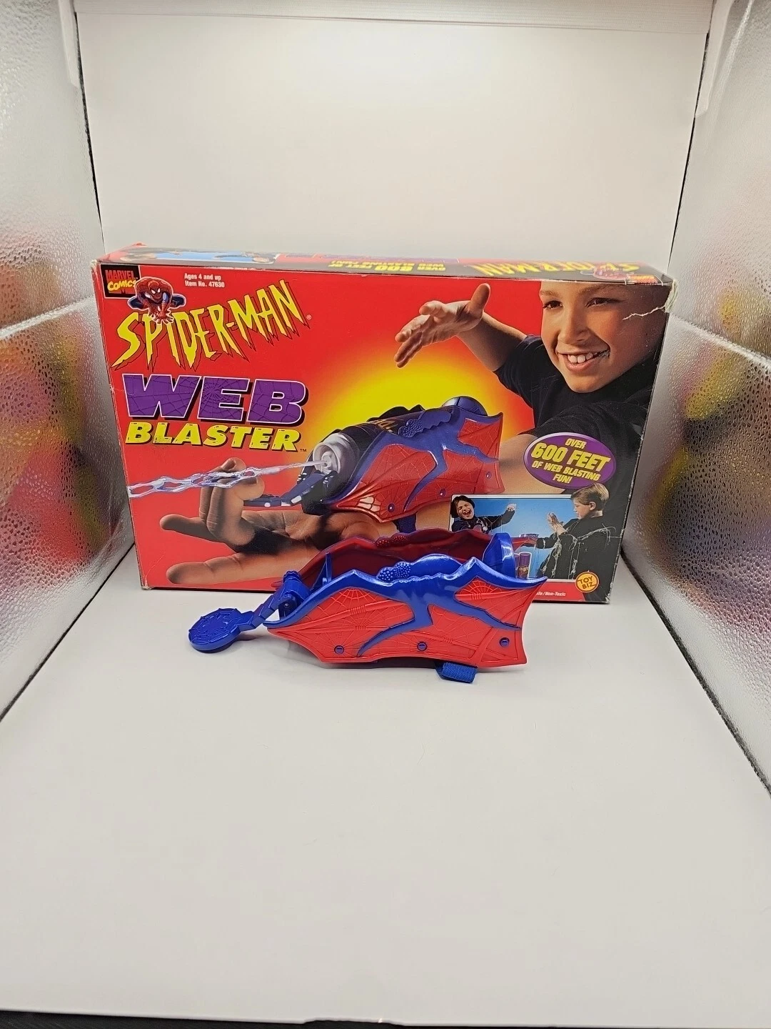 1997 Marvel Spider-Man Spider Force Webcar by Toy Biz