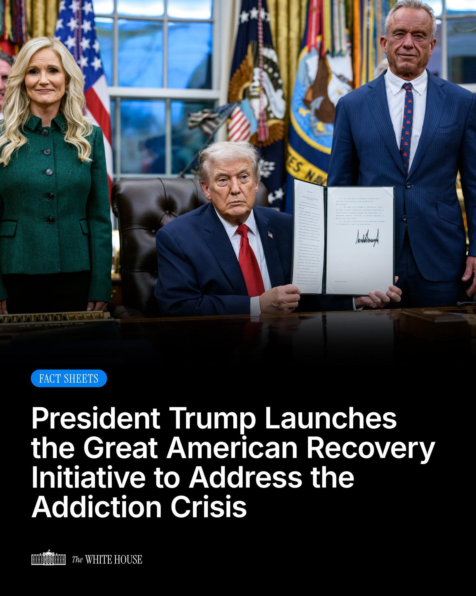 The White House - President Trump launches the Great... | Facebook