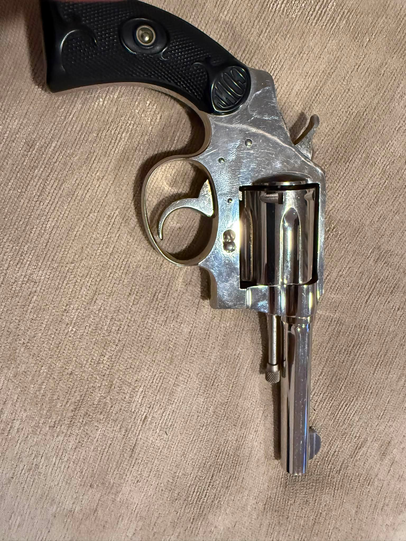 What is the history of my grandfather's Texas Ranger 38 revolver?