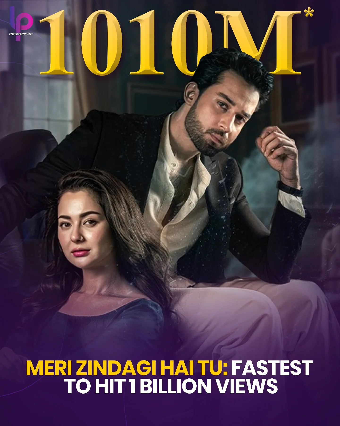 LP - Meri Zindagi Hai Tu creates History! The drama has become the ...