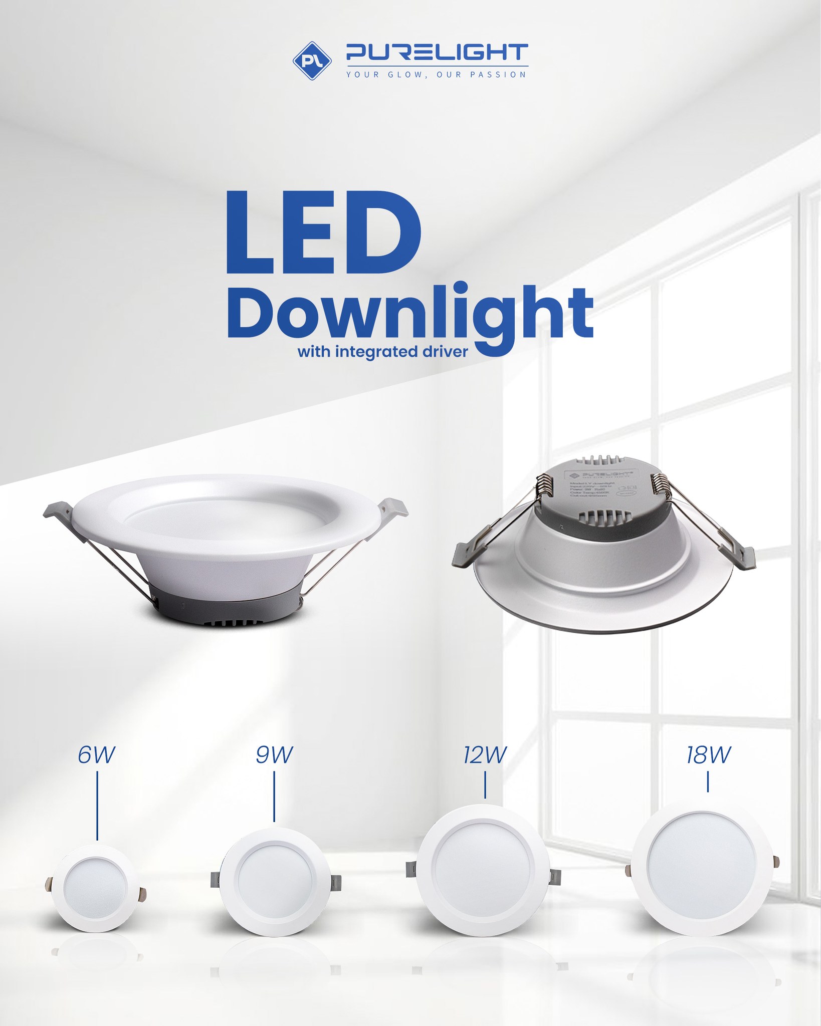 Purelight - LED Downlight របស់ Purelight គឺ ធន់ ! ស្អាត ...