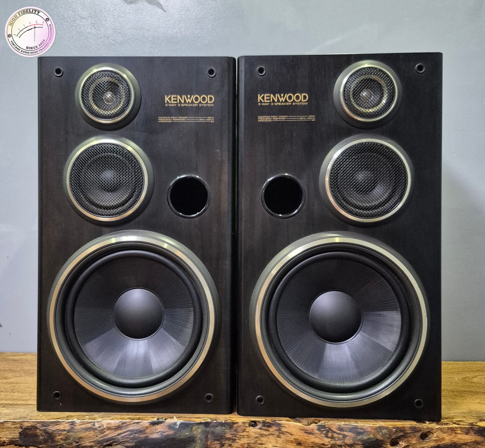 📣SOLD📣 Kenwood S-5J 3-Way speaker (10
