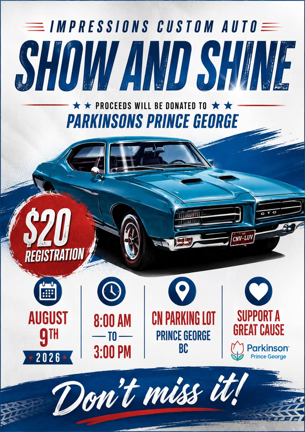 3rd annual Prince George thank you party on July 17th, 2026