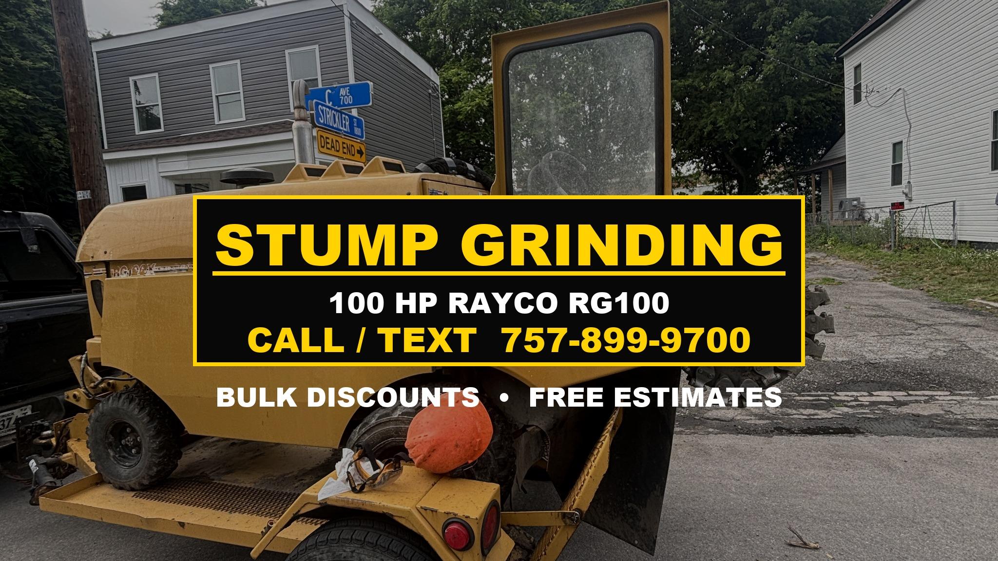 Tree Stump Removal and Excavation | Norfolk VA