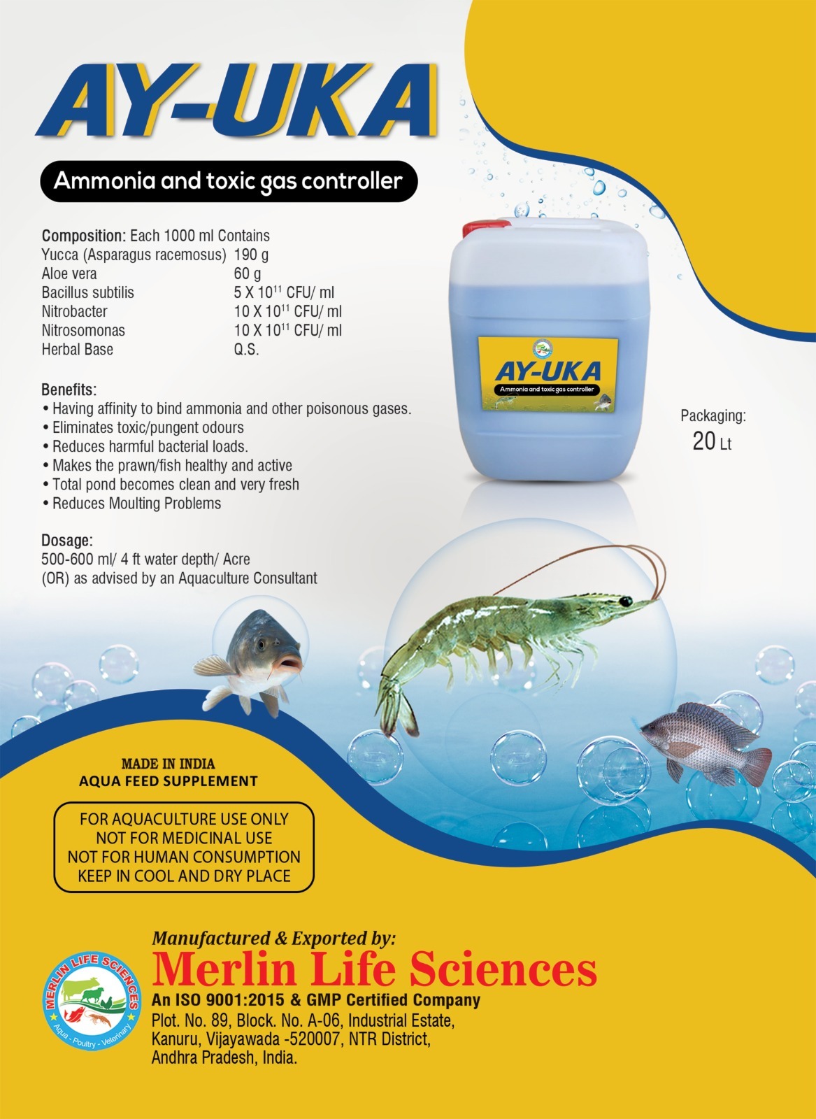 ⭐ Yucca for Aquatic Animals (Fish... - NexGen Agrovet Limited | Facebook