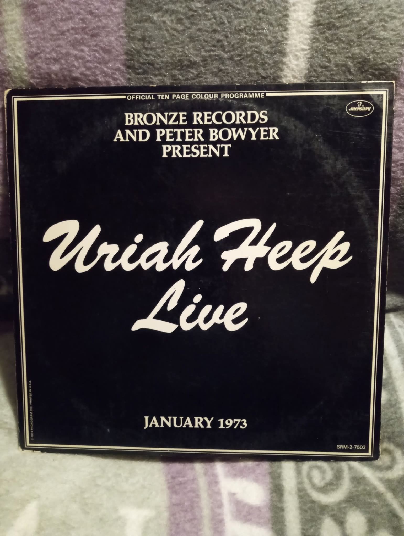 Uriah Heep live album from 1973