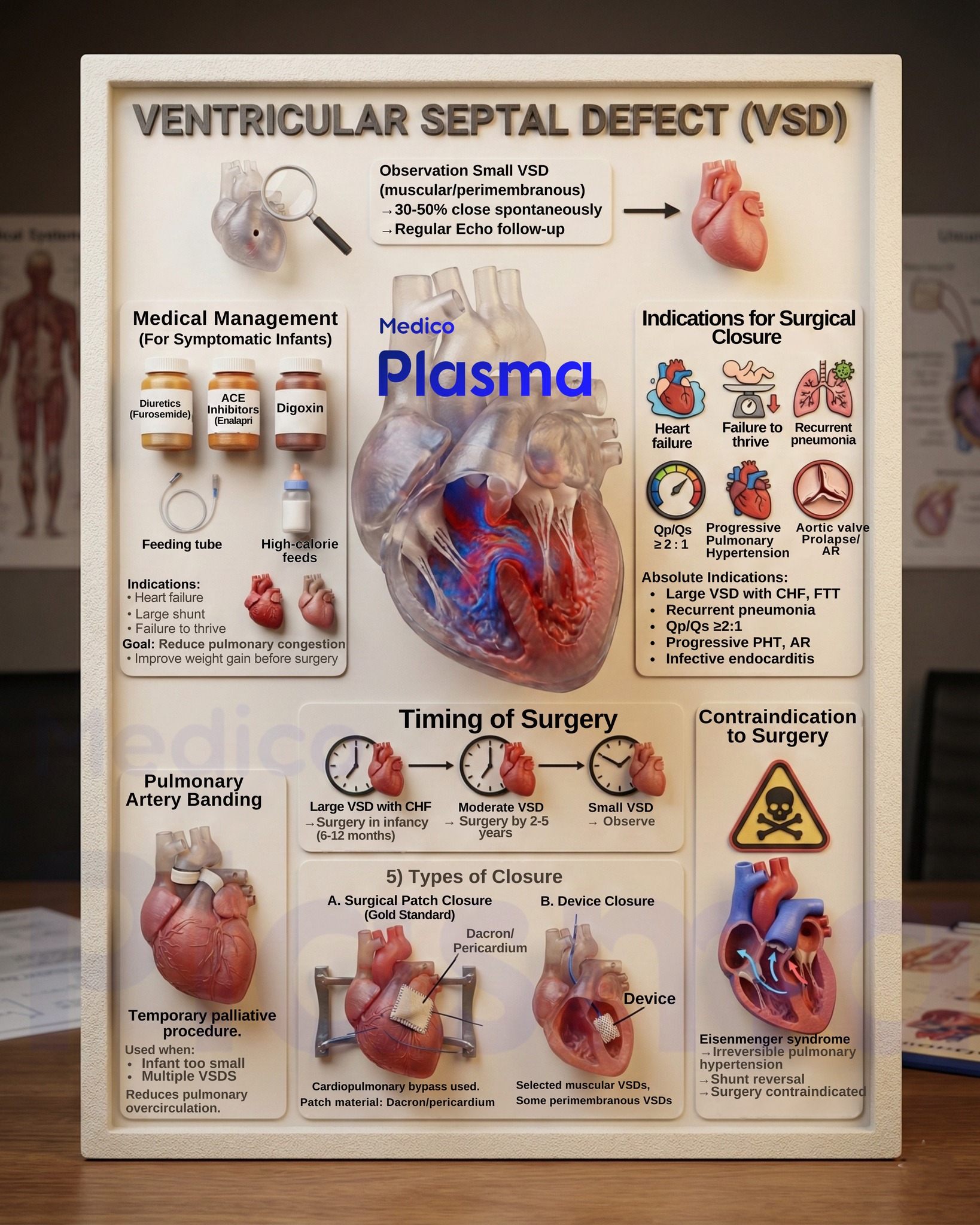 Medico - Ventricular Septal Defect (VSD) This image explains ...