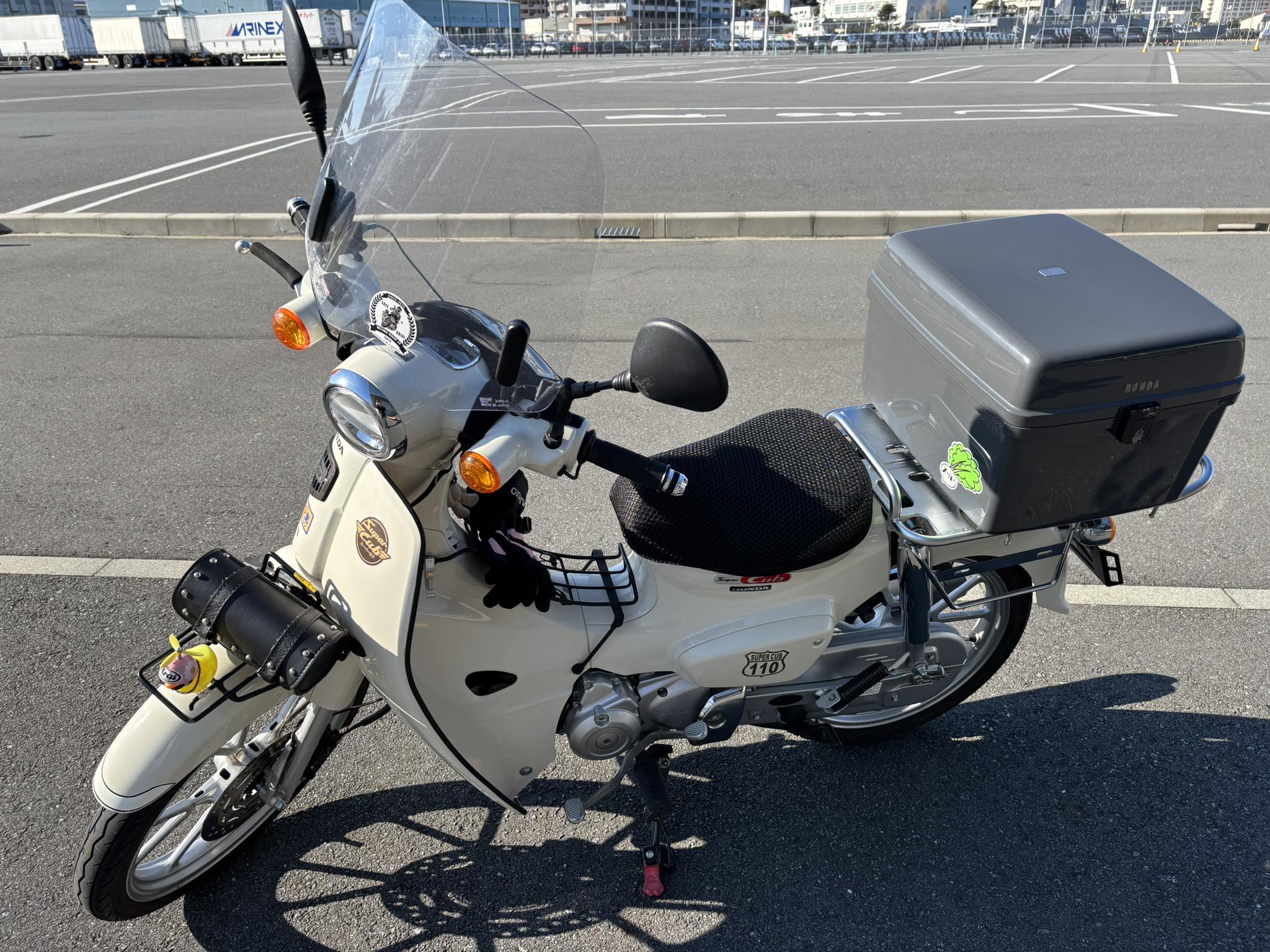スーパーカブ110 JA59に、乗っています。 カブを、購入してもうすぐ、1 