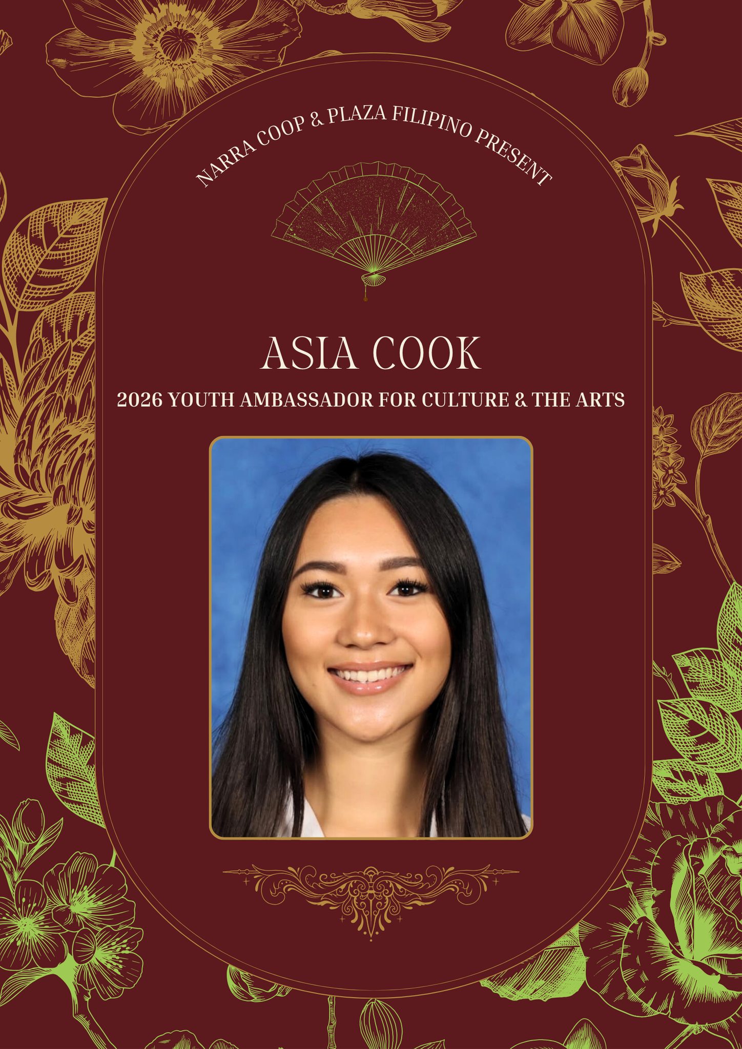 NARRA - 🇵🇭 #PamanaBall2026: Asia Cook, Youth Ambassador Spotlight 🇵🇭 ...