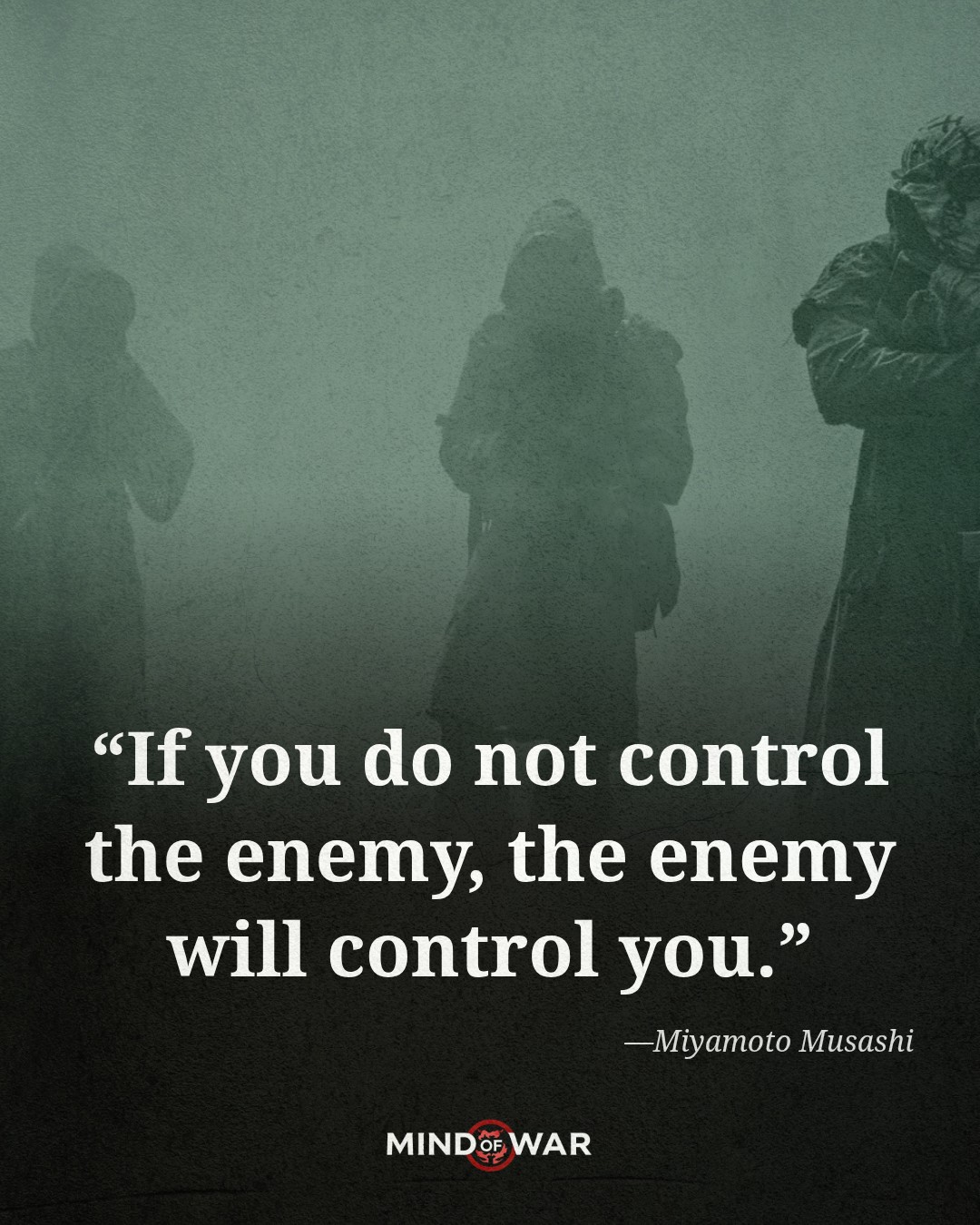 Mind - Someone needs to take the lead. Better you than the enemy. # ...
