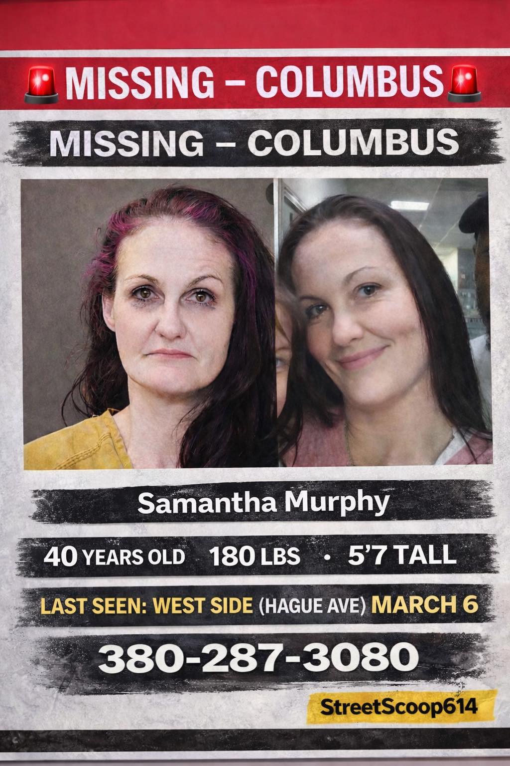 Streetscoop - 🚨 MISSING PERSON – COLUMBUS 🚨 Have you seen