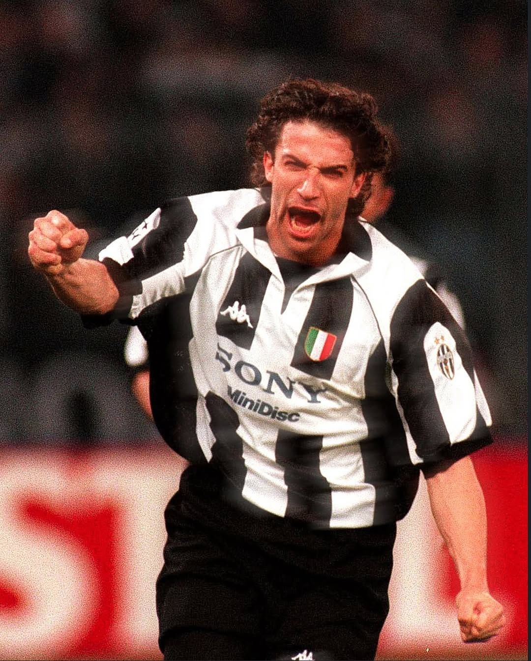 Del Piero for Italy at Euro 96