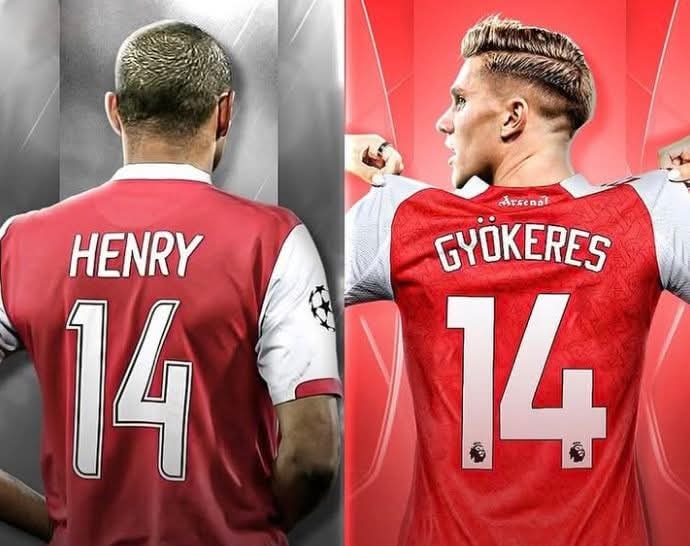 🔵🔴👕 BREAKING: New Signing Viktor Gyokeres will wear the Iconic