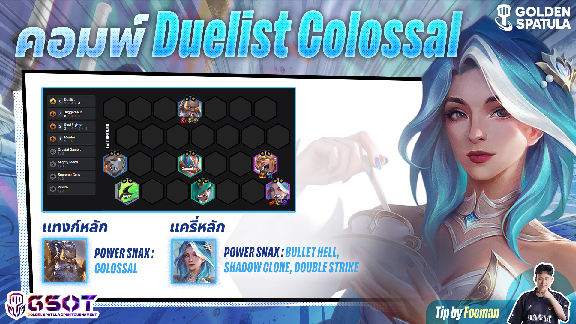 Golden - 「คอมพ์แนะนำสำหรับการแข่ง GSOT Open Qualifiers ROUND 1」 แนะนำ ...