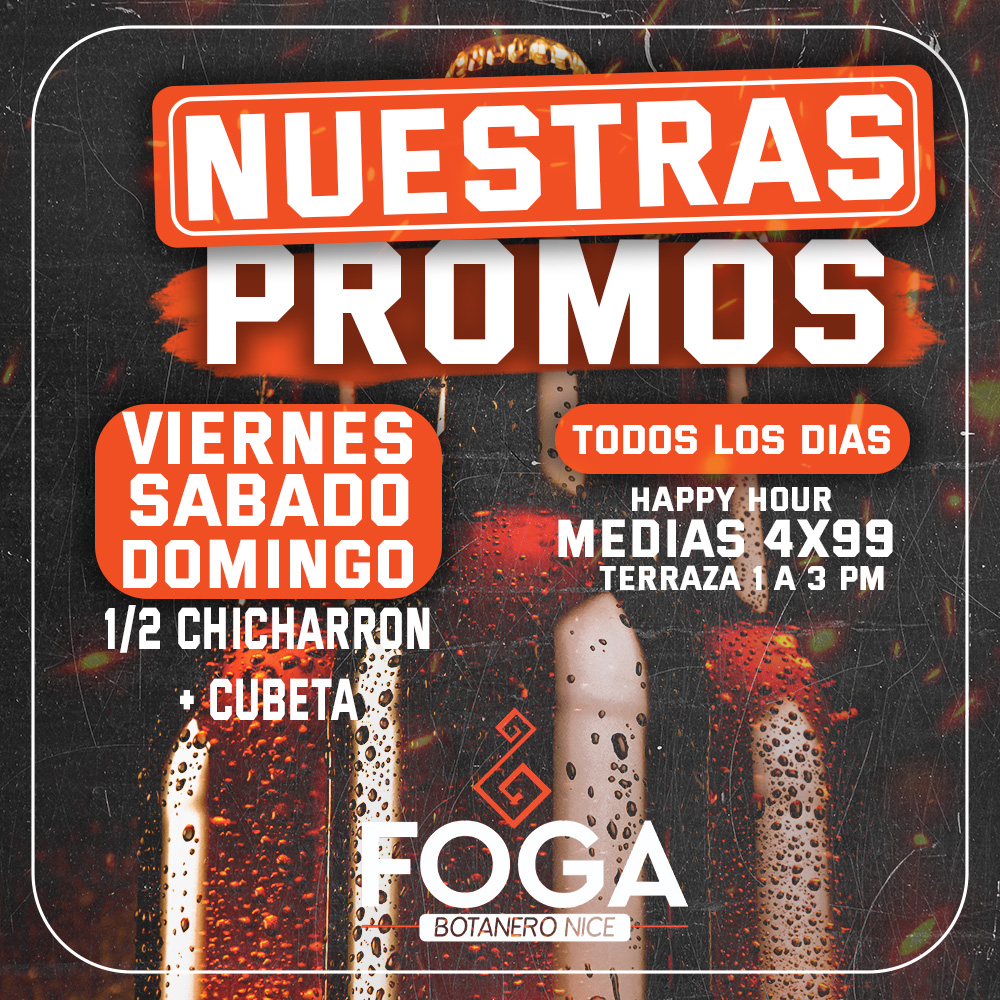 FOGA Botanero Nice | Mexicali