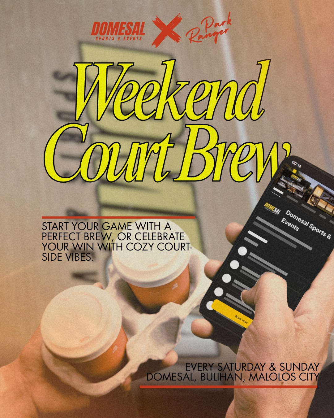 Domesal - ☕ JUST ANNOUNCED: Our courts now come with a side of amazing ...