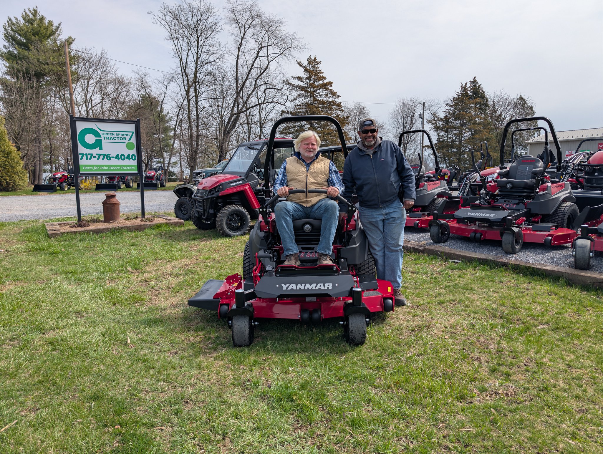 その他   Quest 2 The first Yanmar zero-turn mower ever sold in North America just