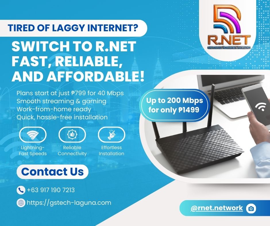 R.Net Network And Data Solutions | Binãn