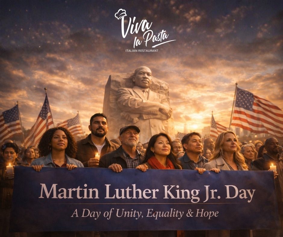 Viva La Pasta - Today we honor the legacy of Dr. Martin... | Facebook