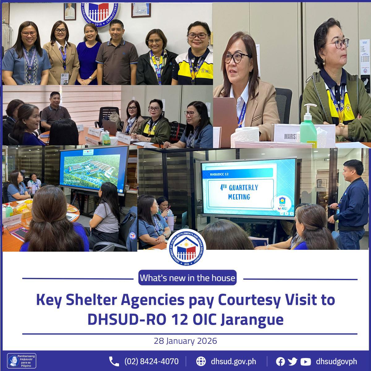 DHSUD - 28 January 2026 | City of Koronadal - A courtesy meeting was ...