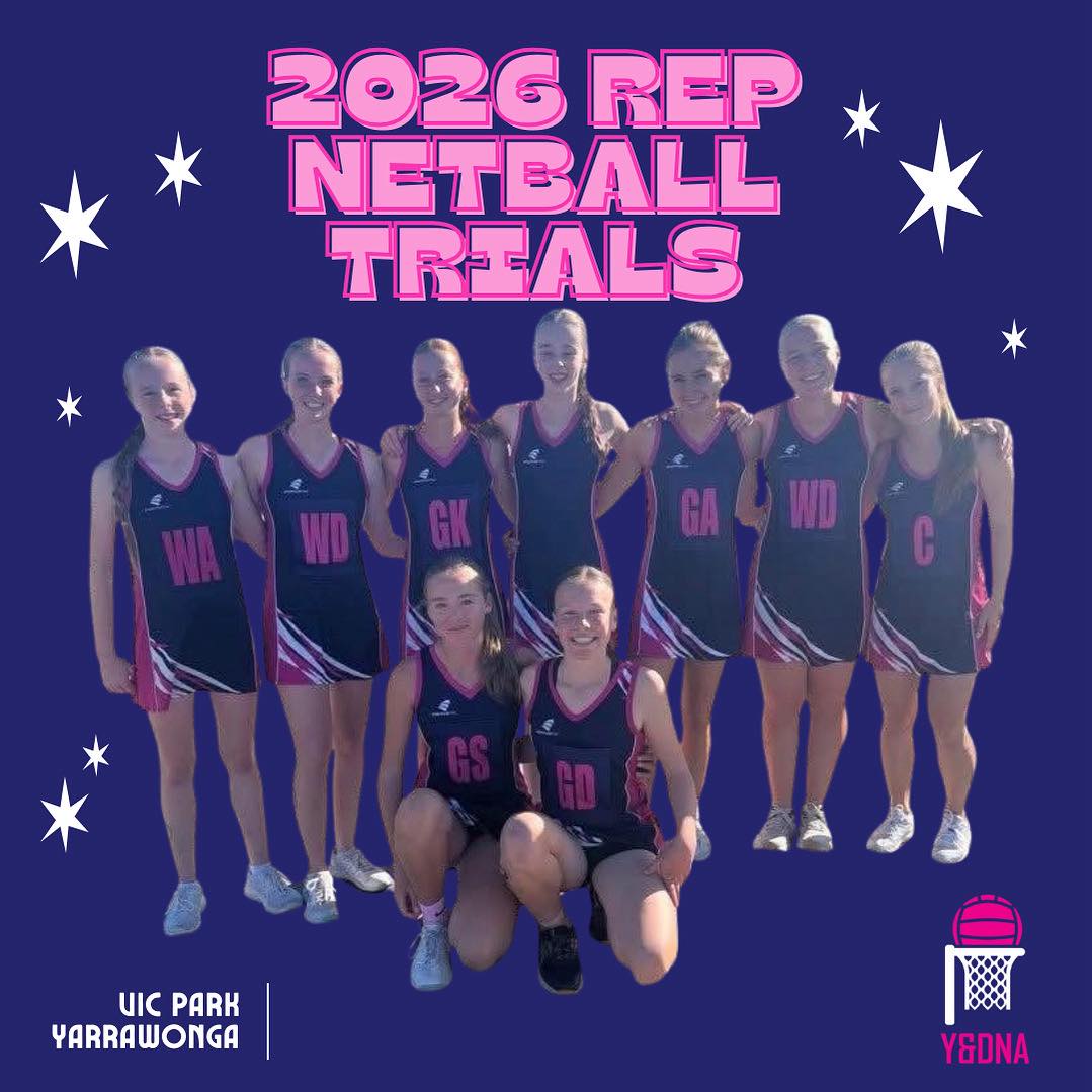 Yarrawonga & District Netball Association | 🌟 YDNA 2026 Rep Netball ...