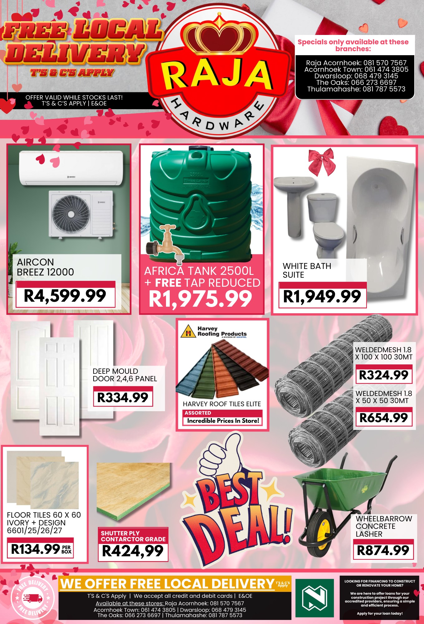 Raja Hardware - 🌹 ️ LOVE THE DEALS AT RAJA HARDWARE! ️🌹... | Facebook