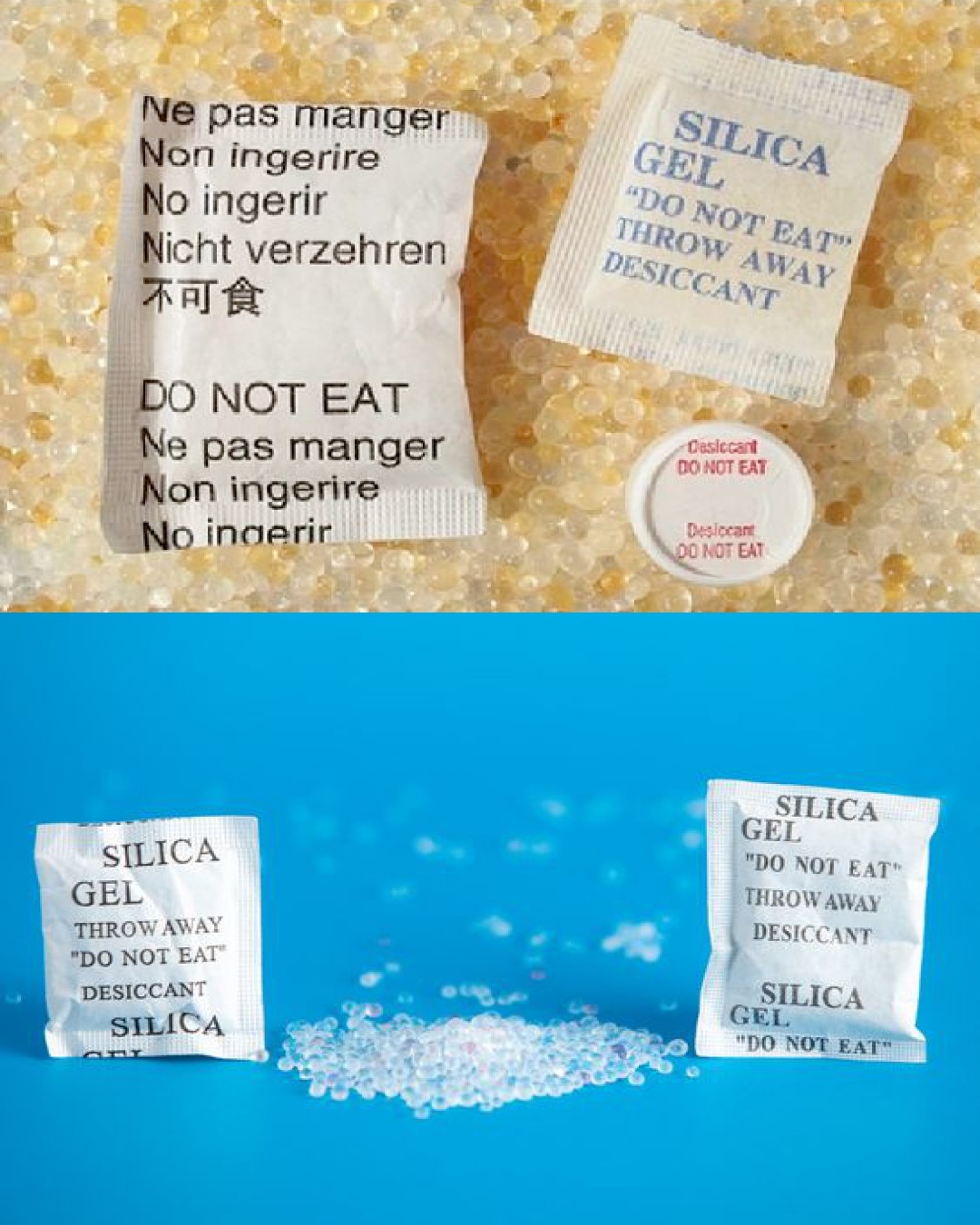 Dry & Dry 5 Gram Silica Gel Packets (120 Pack) – Rechargeable Cloth Desiccant