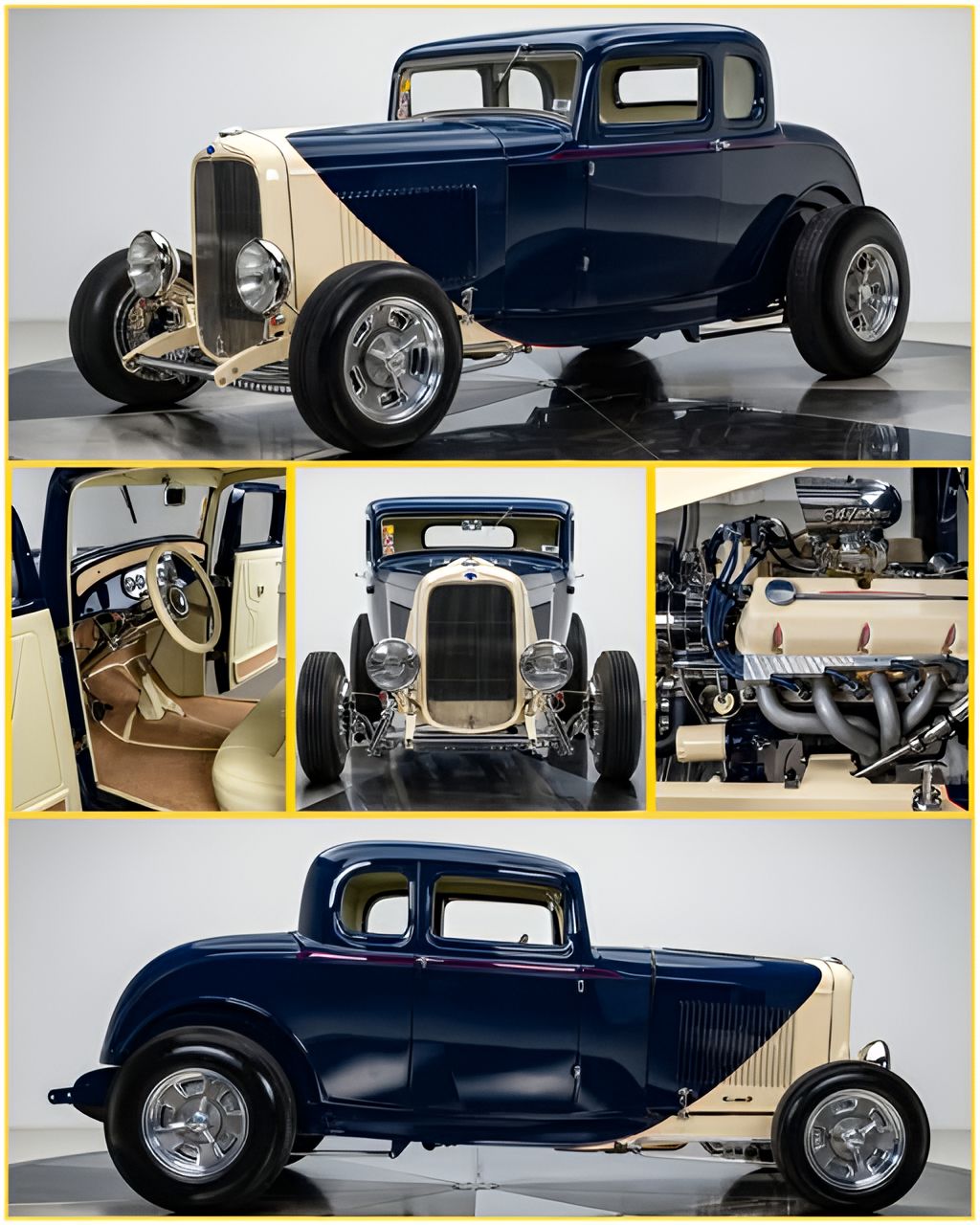 NEW hobby preorder! The 1932 Ford Three Window Coupe, dressed in