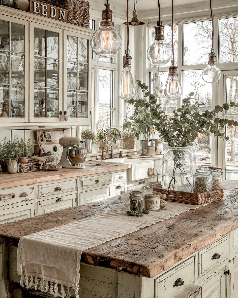 Calm - This kitchen whispers warmth and nostalgia, with every detail ...