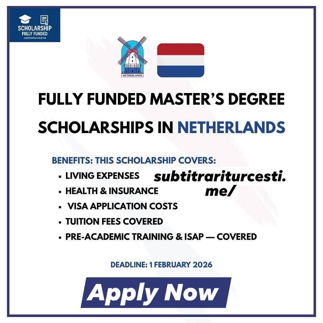 Malamin - Scholarships in Netherlands🇳🇱 Without IELTS 2026 | Fully ...
