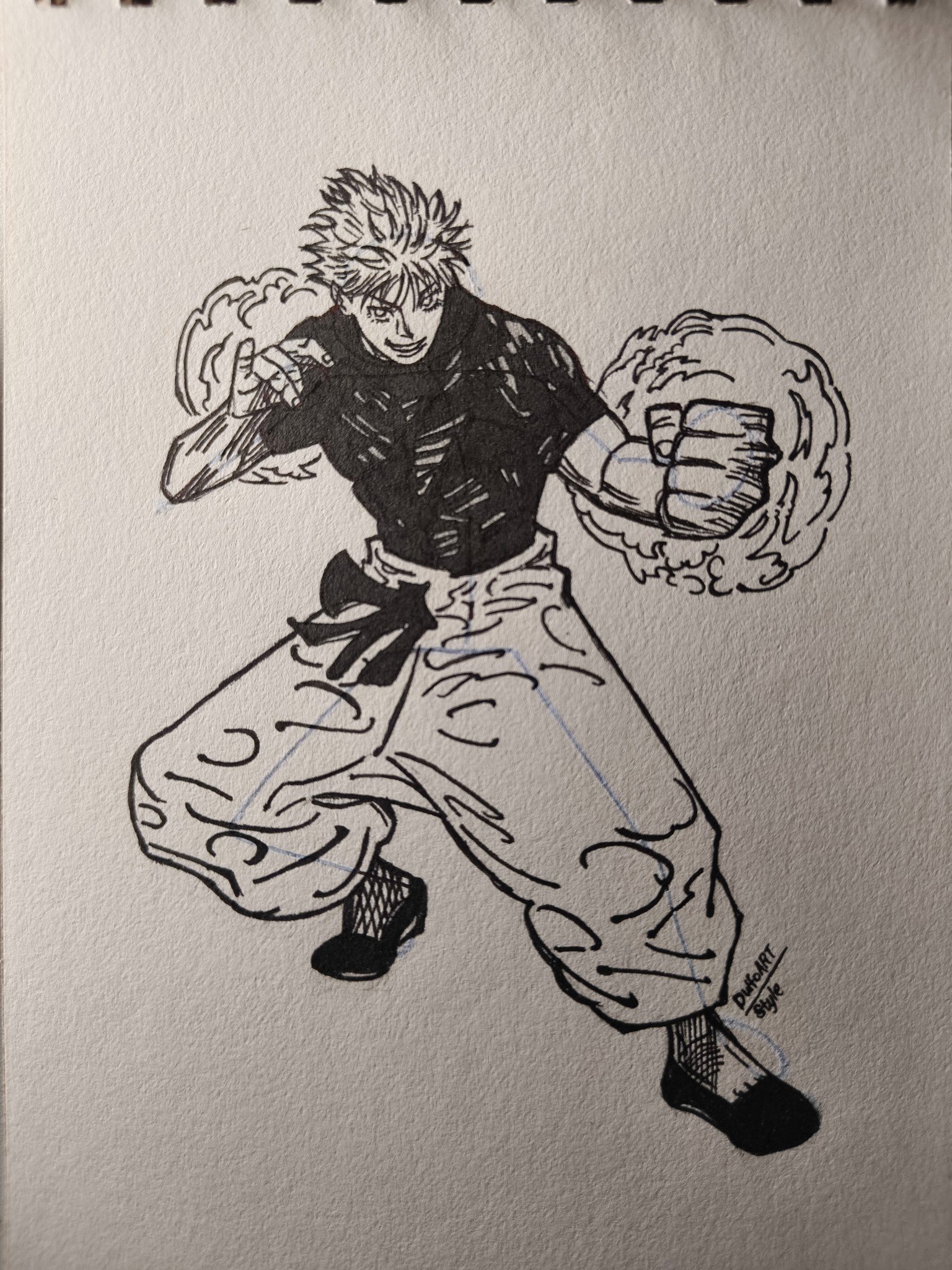 Dulfo-ART Style - Gojo Satoru, manga drawing... | Facebook