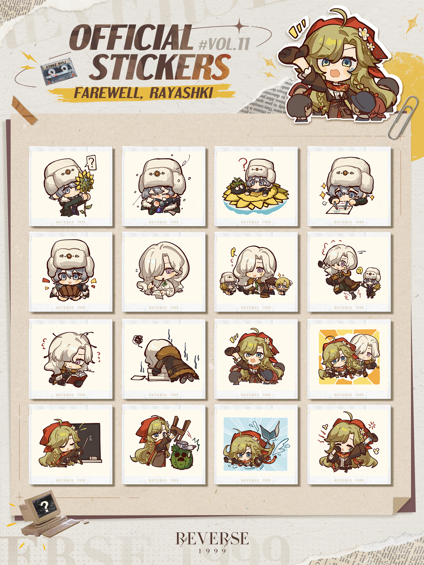 [Official Stickers] Vol.11 -... - Vũ Trụ Reverse: 1999 | Facebook