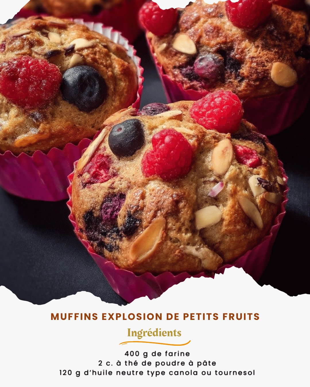 Muffins au yogourt et explosion... - Recettes de grand-mère | Facebook
