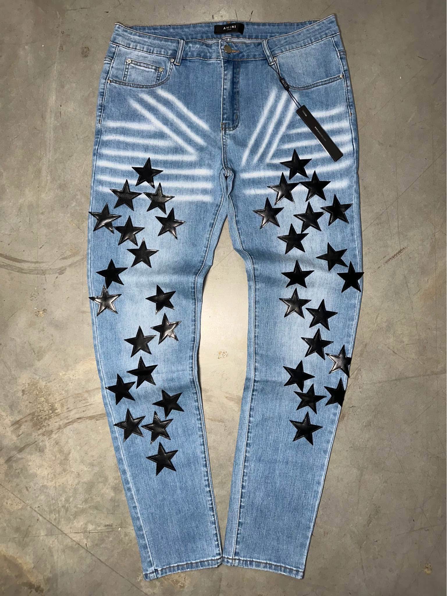 Jeans AMIRI Taille 36 US (XL), Coupe Skinny, Bleu - Neuf Avec étiquettes