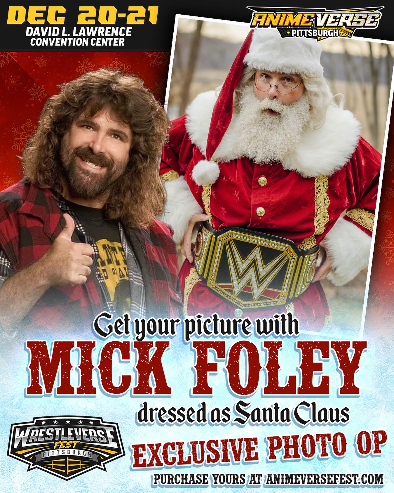 Hardcore wrestling legend Mick Foley hosts a one-hour 