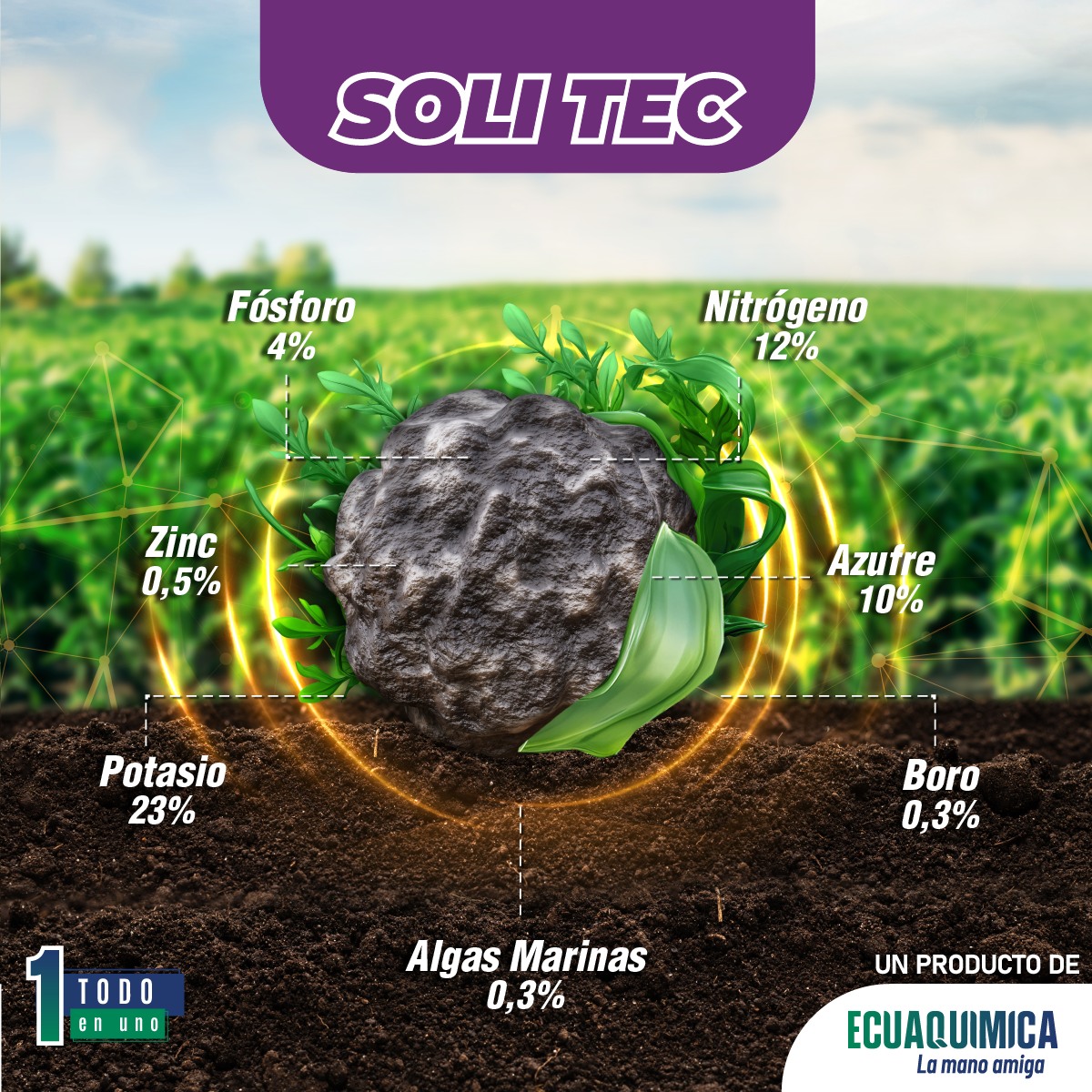 Llega SOLI TEC para innovar los... - Ecuaquimica Agro