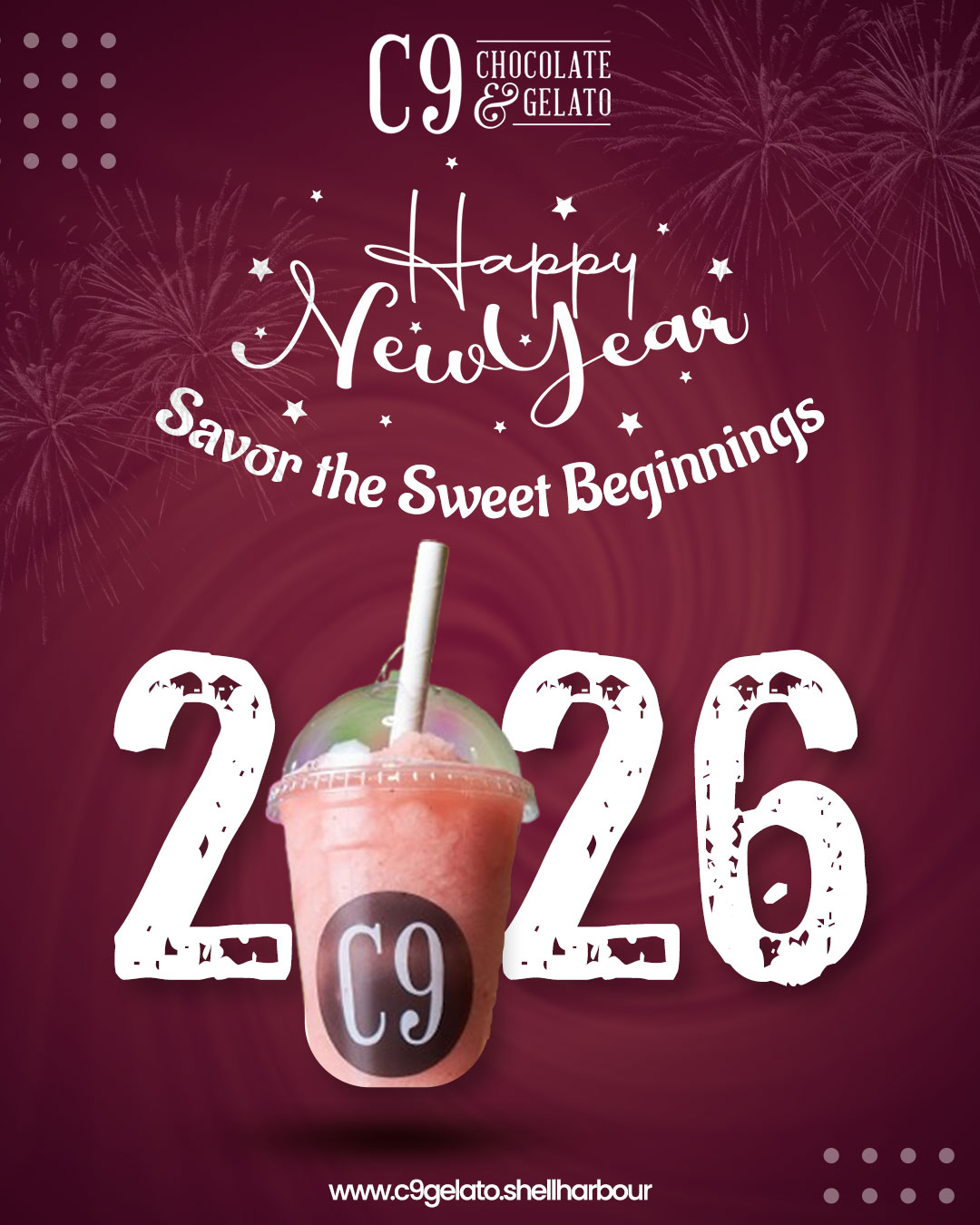 C9 - New Year 2026 Celebration 🎆 Savor the sweet beginnings of 2026 ...